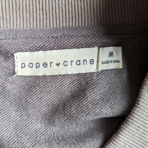 Paper Crane Chevron Bomber Jacket - Picture 6 of 6